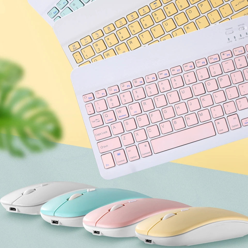 Bubblegum Wireless Keyboard & Mouse