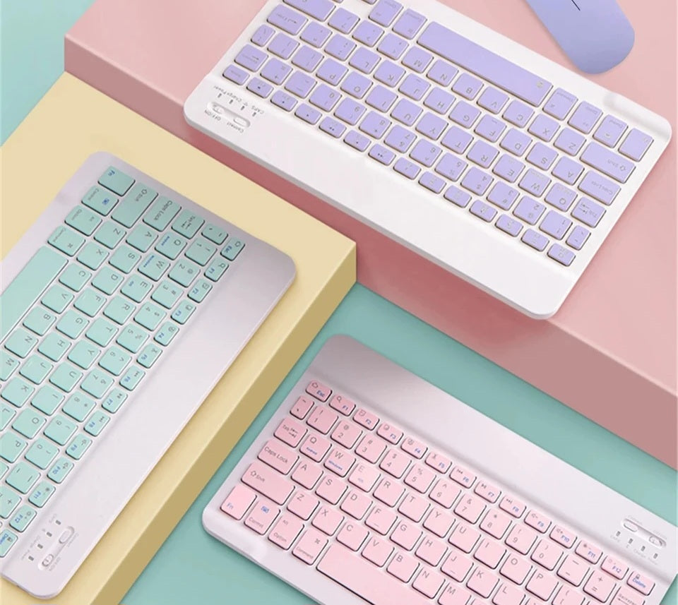 Bubblegum Wireless Keyboard & Mouse