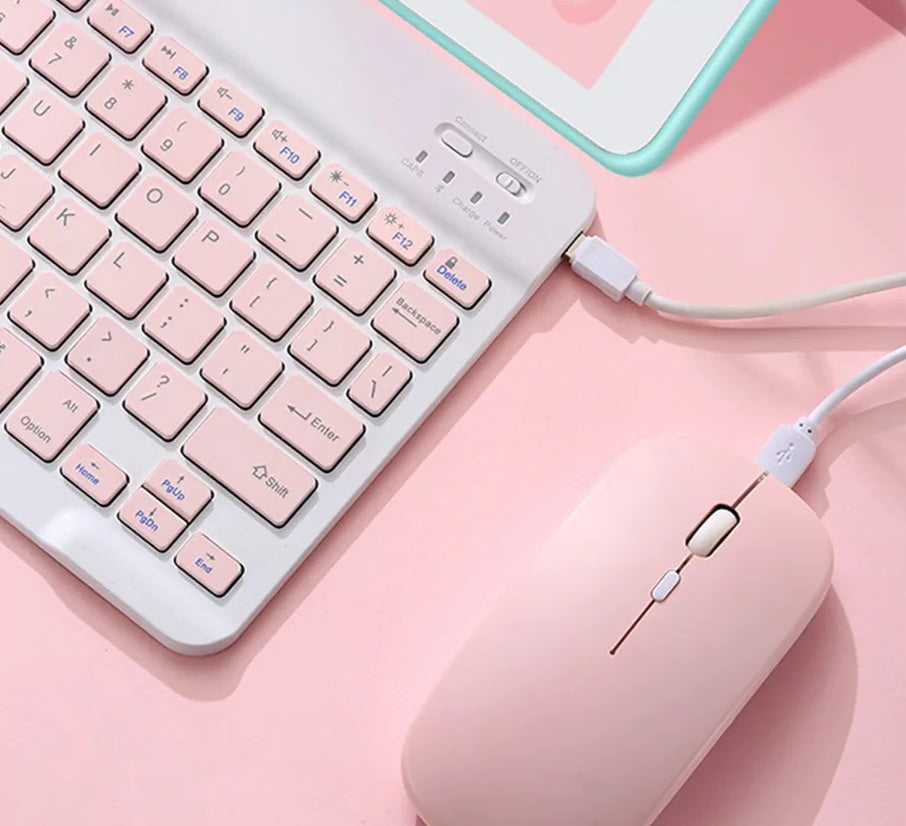 Bubblegum Wireless Keyboard & Mouse